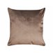 Beliani Cojín decorativo POPPY Marron