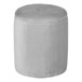 Puff redondo STYLE 40x35cm color gris  Gris