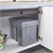 Cubo de basura extraíble Froland capacidad 2x10L + 1x20L plástico Cubo de basura extraíble Froland capacidad 2x10L + 1x20L plástico Gris