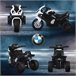 Moto Eléctrica Infantil PP y metal HOMCOM Negro