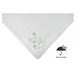 Acomoda Textil – Mantel Antimanchas de Hule Ribeteado. Blanco/ Gris