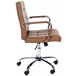 Silla de oficina - Ashland - Simil cuero Marron Claro