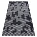 Alfombra HEOS 78547 HEXÁGONO ROMPECABEZAS 120x170 Antracita