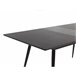 Beliani Mesa de comedor extensible MALDON 90x160 Beliani Mesa de comedor extensible MALDON 90x160 Negro