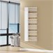 Radiador toallero mural Kviteseid 18 tubos 470W acero [neu.haus] Blanco