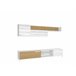 Compacto tv ONTARIO 240cm Blanco/ Madera