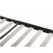Beliani Cama con somier Metal LYNX 141x209 Negro