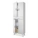 Columna de baño Aruba Blanco brillo Blanco