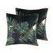 Beliani Cojín decorativo BELLEROSE Verde Oscuro