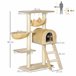 Árbol Rascador para Gatos Aglomerado de Madera, Felpa, Sisal Árbol Rascador para Gatos Aglomerado de Madera, Felpa, Sisal Beige
