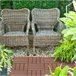 Baldosas de Exterior HDPE Outsunny Marron