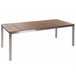Beliani Conjunto de comedor VIAREGGIO Madera Clara