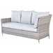 Beliani Conjunto longue LACONA Gris Oscuro
