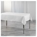 Acomoda Textil – Mantel Antimanchas de Hule Ribeteado. Blanco/ Gris