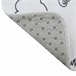 Alfombra De Baño Jardin D'Enfants 75x45 Blanco