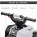 Quad Eléctrico Infantil PP, Metal HOMCOM Blanco