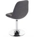 2 Sillas de comedor de tela CDS04427 Gris