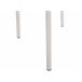 Beliani Conjunto de comedor COSOLETO/GROSSETO Blanco