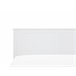 Beliani Cama con somier Madera de pino OLIVET 169x208 Blanco