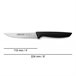Arcos Cuchillo Verduras Niza Negro