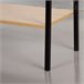 Max Home Estantería escalera madera 4 estantes 60 Negro/ Madera