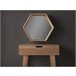 Mesa auxiliar de madera natural Natural