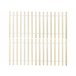 Beliani Cama con somier Madera de pino ROYAN 147x207 Blanco