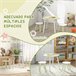 Mesa para Niños MDF, Madera de Pino ZONEKIZ 59x59 Amarillo