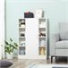 Armario de Suelo para Baño Melamina de Madera kleankin 71 Blanco