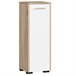 Armario de baño AKORD FIN 30 Natural/ Blanco