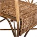 Sillón de bambú y ratán Marron