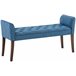 Banco - Cleopatra - Simil cuero 128x43 Azul