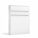 Cama abatible vertical Blanco