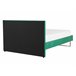 Beliani Cama con somier Terciopelo BELLOU 214x145 Verde