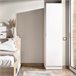 Armario multiusos 1 puerta efecto madera 41 Blanco