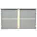 Beliani Conjunto de 2 cajones de cama Madera de pino RUMILLY Gris