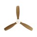 Lámpara Ventilador Metal Serie Siroco Blanco