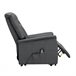 Sillón relax eléctrico piel sintética MAX Antracita