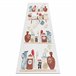 Alfombra lavable ANDRE 1299 Platos para la cocina Beige