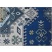 Beliani Alfombra de pelo corto PARVAKADLI 70x200 Azul