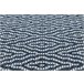 Alfombra CASA ECO sisal BOHO Diamantes 22084 75x150 Azul