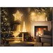 Beliani Decoración LED PUKSALA Gris
