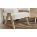 Sillón decorativo ARTEMISA blanco Blanco