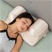 Almohada Cervical Antiarrugas con Funda de Satén Beige