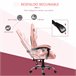 Silla Gaming PVC, Espuma, PP, Metal Vinsetto Negro