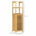 Armario de Baño Bambú kleankin, hogar - muebles de dormitorio Marron