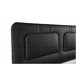 Cabecero de Cama BLUME Tapizado Polipiel 145 Negro