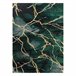 Alfombra EMERALD exclusivo 1018 glamour 80x150 Verde