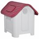 Caseta para Perros PP, Metal PawHut Multicolor