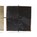 Beliani Decoración de pared TITANIUM Negro